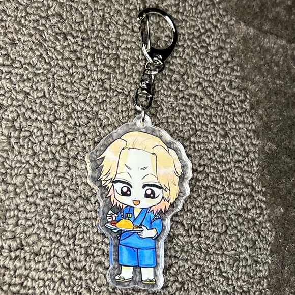 *6 for $10!* Tokyo Revengers Manjiro Sano / Mikey Acrylic Keychain Anime Chibi - Picture 1 of 5